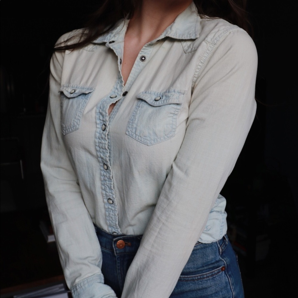 Light denim shirt